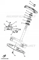 STUUR voor Yamaha TZ250 1999