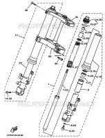 VOORVORK voor Yamaha TZ250 1999