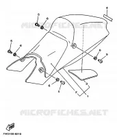 SELLE voor Yamaha TZ250 1999