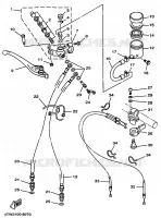 POMP VOOR voor Yamaha TZ250 1999