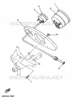 TELLERSET voor Yamaha TZ250 1999