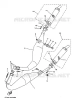 UITLAAT voor Yamaha TZ250 1999