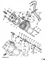 CILINDERKOP voor Yamaha TZ250U 1988
