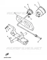 TELLERSET voor Yamaha TZ250U 1988