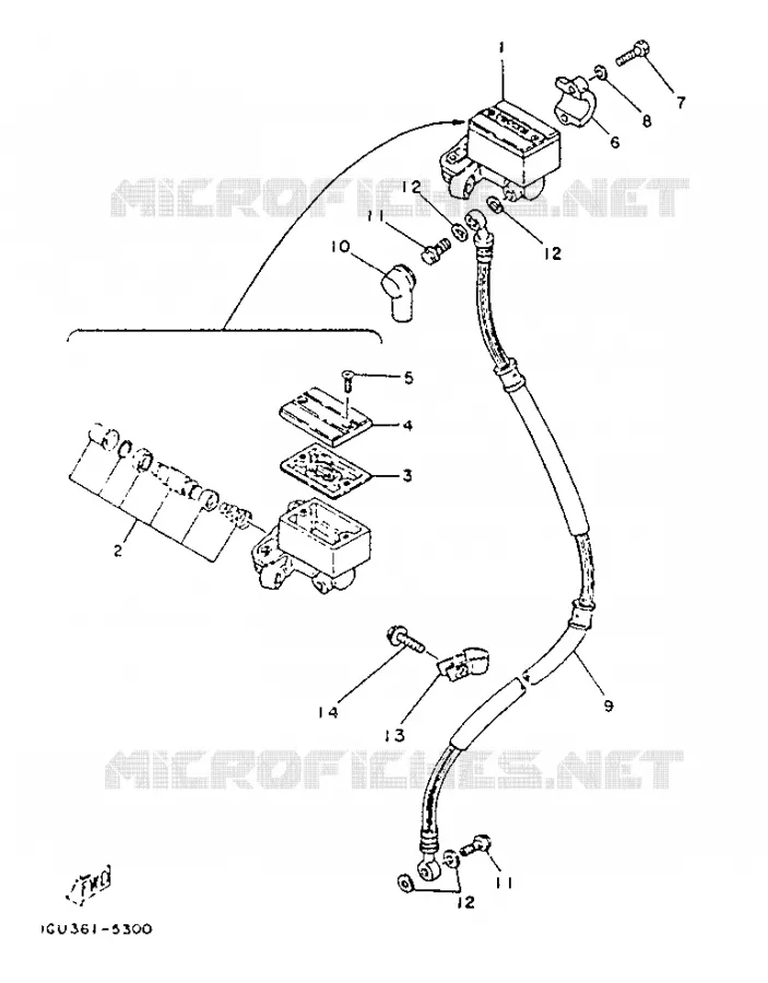 POMP VOOR Yamaha MOTO 125 1987 TZR  TZR125