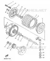 STARTMOTOR KOPPELINGS voor Yamaha TZR125 1988