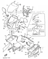KUIPDEEL voor Yamaha TZR125 1988
