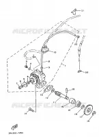 OLIEPOMP voor Yamaha TZR125 1988