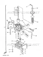 CARBURATEUR  voor Yamaha TZR125 1988