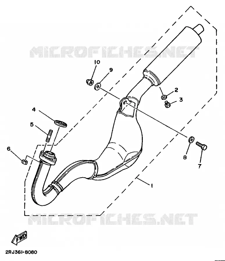 UITLAAT Yamaha MOTO 125 1989 TZR  TZR125