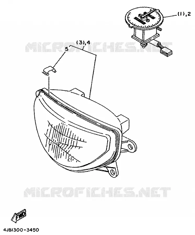 ALTERNATIEF ELECTRISCH  Yamaha MOTO 125 1993 TZR  TZR125