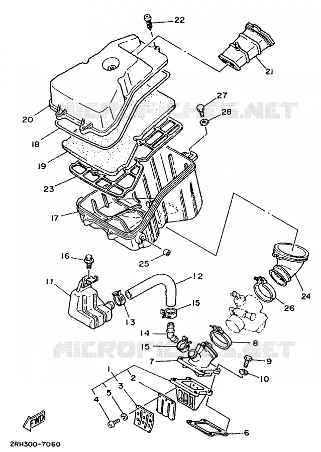 INLAAT Yamaha MOTO 125 1987 TZR  TZR125L