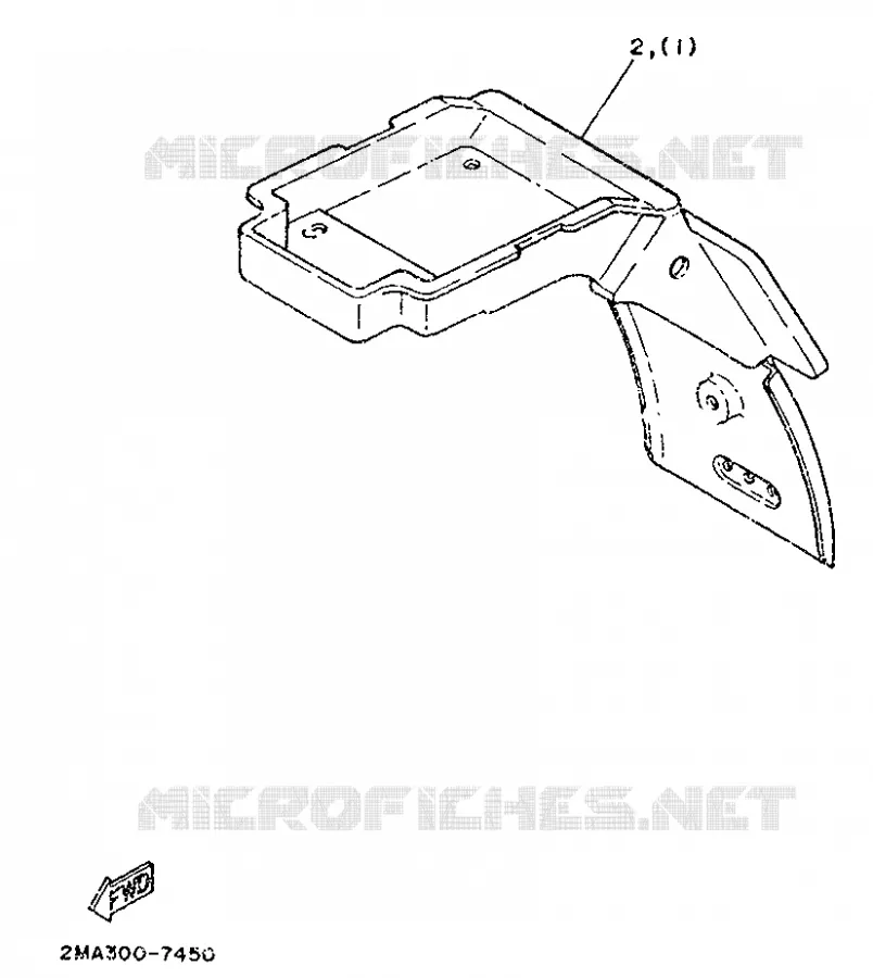 OPTIONELE ONDERDELEN - CHASSIS - FOR SWEDEN / AUSTRIA / HOLLAND Yamaha MOTO 250 1987 TZR  TZR250