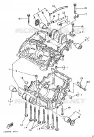 CARTERDELEN voor Yamaha TZR250 1989