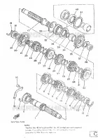 TRANSMISSIE voor Yamaha TZR250 1989