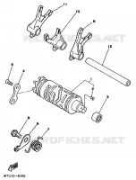 SCHAKELWALS voor Yamaha TZR250 1989