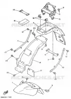 SPATBORD voor Yamaha TZR250 1989