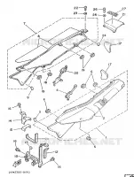 ZIJKUIPDEEL voor Yamaha TZR250 1989