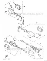 KNIPPERLICHT voor Yamaha TZR250 1989