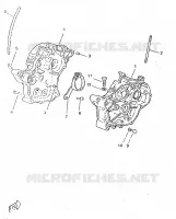 CARTERDELEN voor Yamaha TZR50 1998