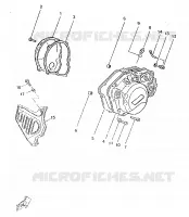 DEKSEL   MOTOR 1 voor Yamaha TZR50 1998