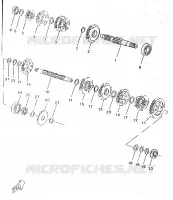 TRANSMISSIE voor Yamaha TZR50 1998