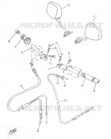 STUUR / KABEL voor Yamaha TZR50 1998
