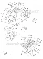 KUIP 2 voor Yamaha TZR50 1998