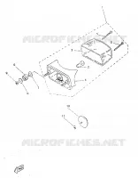 ACHTERLICHT voor Yamaha TZR50 1998