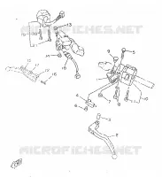 STUURSCHAKELAAR / HEVEL voor Yamaha TZR50 1998