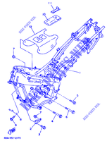 FRAME voor Yamaha TZR80RR 1992