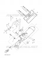 UITLAAT voor Yamaha BW'S 50 NAKED 2003