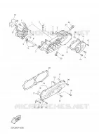CARTERDELEN voor Yamaha BW'S 50 NAKED 2003