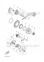 STARTMOTOR voor Yamaha BW'S 50 NAKED 2003