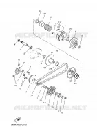 STARTMOTOR KOPPELINGS voor Yamaha BW'S 50 NAKED 2003