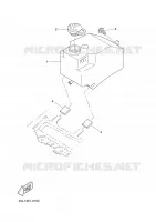 BENZINE TANK voor Yamaha BW'S 50 NAKED 2003