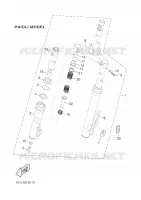 VOORVORK 1 voor Yamaha BW'S 50 NAKED 2003