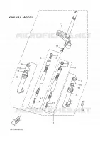 VOORVORK 2 voor Yamaha BW'S 50 NAKED 2003