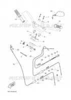STUUR / KABEL voor Yamaha BW'S 50 NAKED 2003