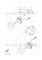 KNIPPERLICHT voor Yamaha BW'S 50 NAKED 2003
