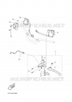 STUURSCHAKELAAR / HEVEL voor Yamaha BW'S 50 NAKED 2003
