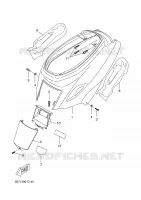 ZIJKUIPDEEL voor Yamaha BW'S 50 NAKED 2004