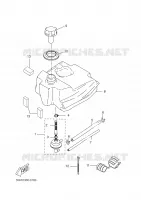 BENZINE TANK voor Yamaha BW'S 50 NAKED 2004