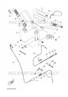 STUUR / KABEL voor Yamaha BW'S 50 NAKED 2004
