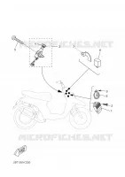 ELECTRISCH 1 voor Yamaha BW'S 50 NAKED 2004