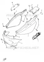 ZIJKUIPDEEL voor Yamaha CW50RS 1996