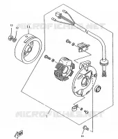 DYNAMO voor Yamaha CW50RS 1996
