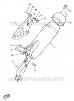 UITLAAT voor Yamaha CW50RS 1996
