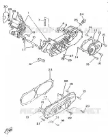 CARTERDELEN voor Yamaha CW50RS 1996