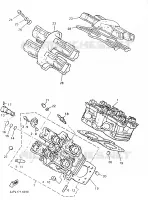 CILINDERKOP voor Yamaha VMX12 1997